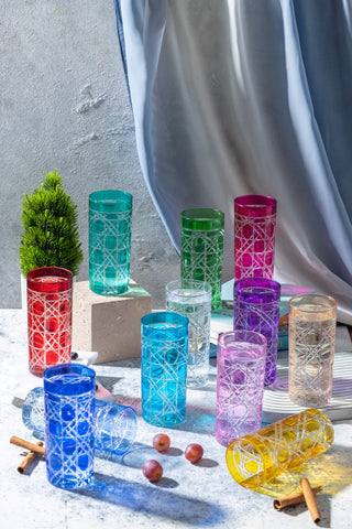Bella Cam Uzun Su Bardağı 380ml