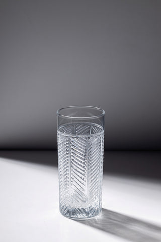 Pansy Cam Uzun Su Bardağı 380ml