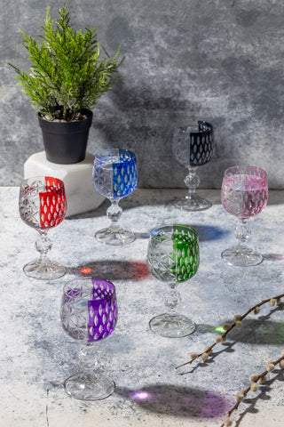 Bohemia Crystal Hybrid Leila Cam Kristal Kadeh 150ml
