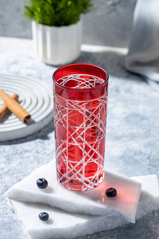 Bella Cam Uzun Su Bardağı 380ml