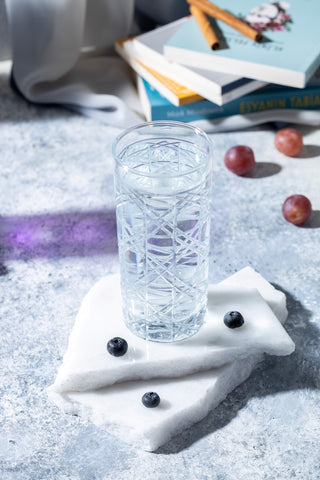 Bella Cam Uzun Su Bardağı 380ml